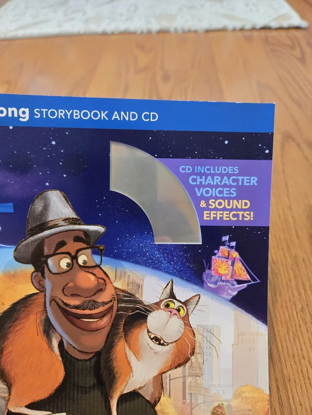 Soul Readalong Storybook and CD by Disney Books Paperback Colorful Book 2020 New